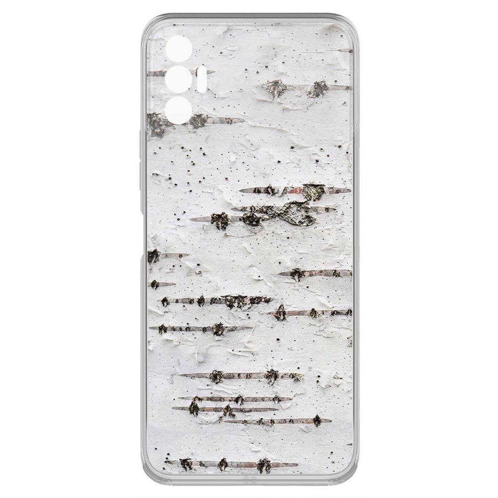 

Чехол-накладка Krutoff Clear Case Березка для Tecno Spark 8P, Прозрачный