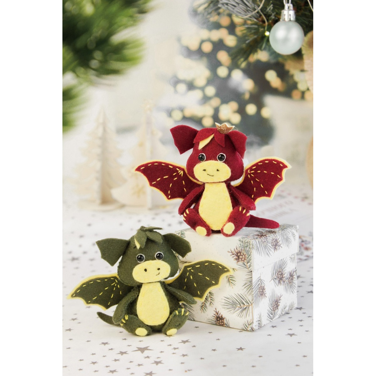 Набор для создания куклы Перловка Дракончик Боня и дракоша Ляля 1 шт