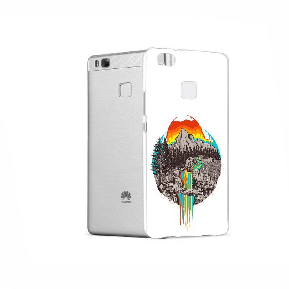 

Чехол MyPads Tocco для Huawei P9 Радужный водопад, Прозрачный, Tocco
