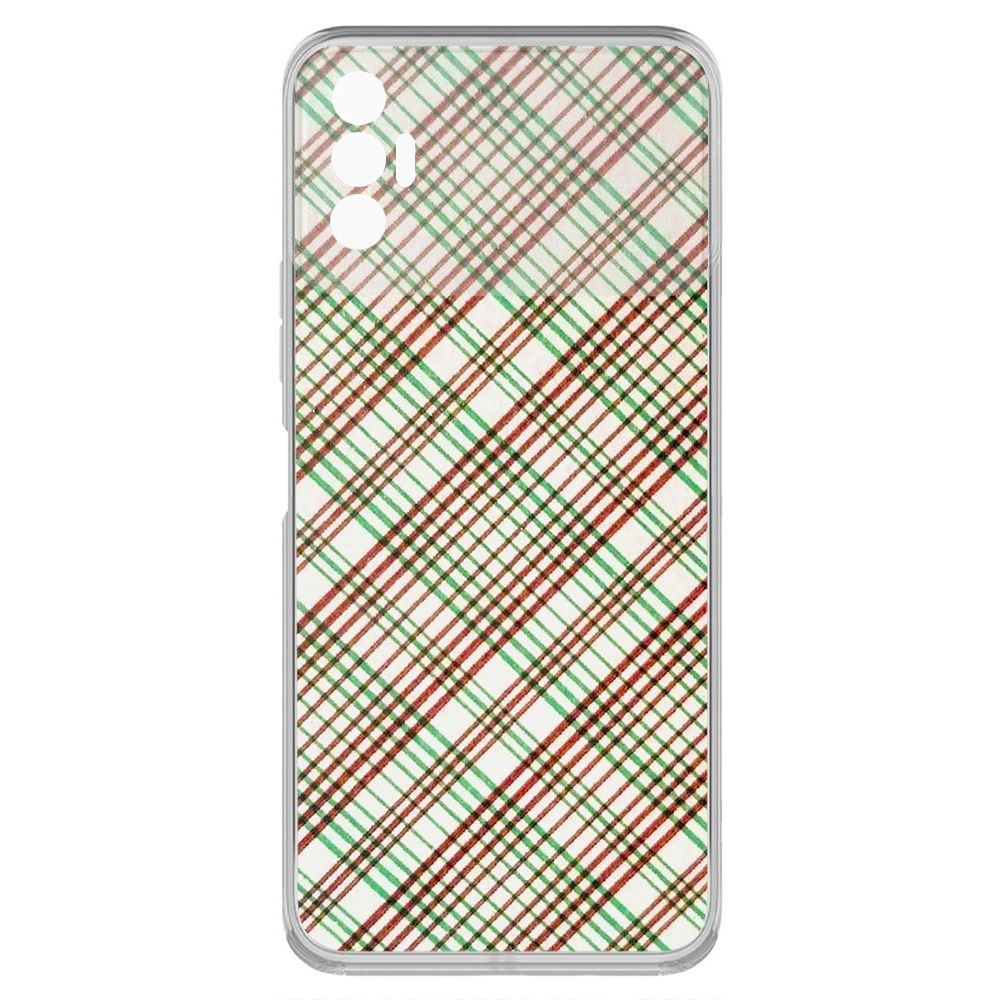 

Чехол-накладка Krutoff Clear Case Рубашка карты для Tecno Spark 8P, Прозрачный