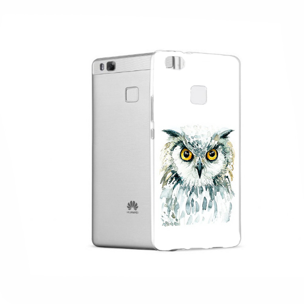 

Чехол MyPads Tocco для Huawei P9 Серьезная сова, Прозрачный, Tocco