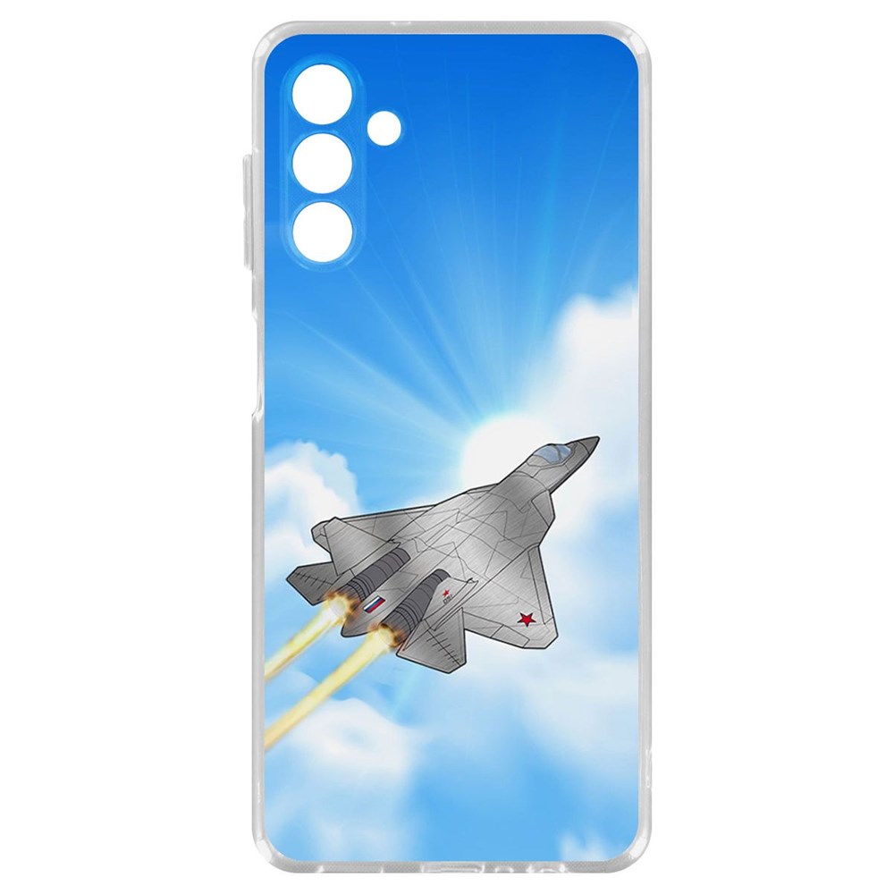 Чехол-накладка Krutoff Clear Case СУ-57 для Samsung Galaxy A04s (A047)