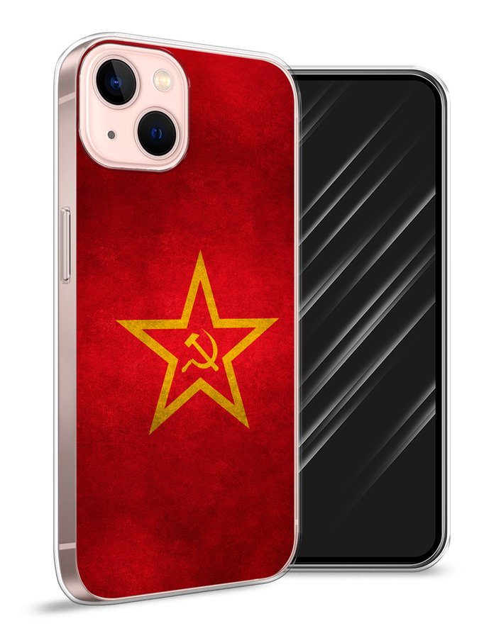 

Чехол Awog на Apple iPhone 13 / Айфон 13 "Красное знамя", Разноцветный, 14250-10