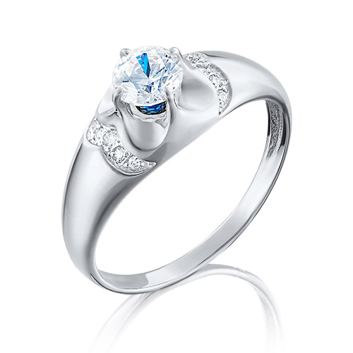 

Кольцо из золота р. 16 PLATINA jewelry 01-4897-00-504-1120-38, фианит, 01-4897-00-504-1120-38