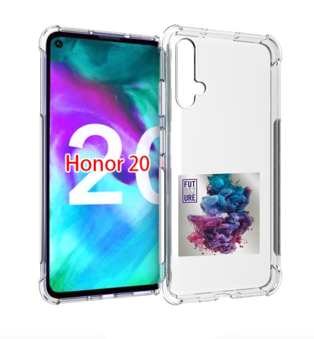 

Чехол бампер MyPads Future - DS2 (Dirty Sprite 2) для Honor, Прозрачный, Tocco