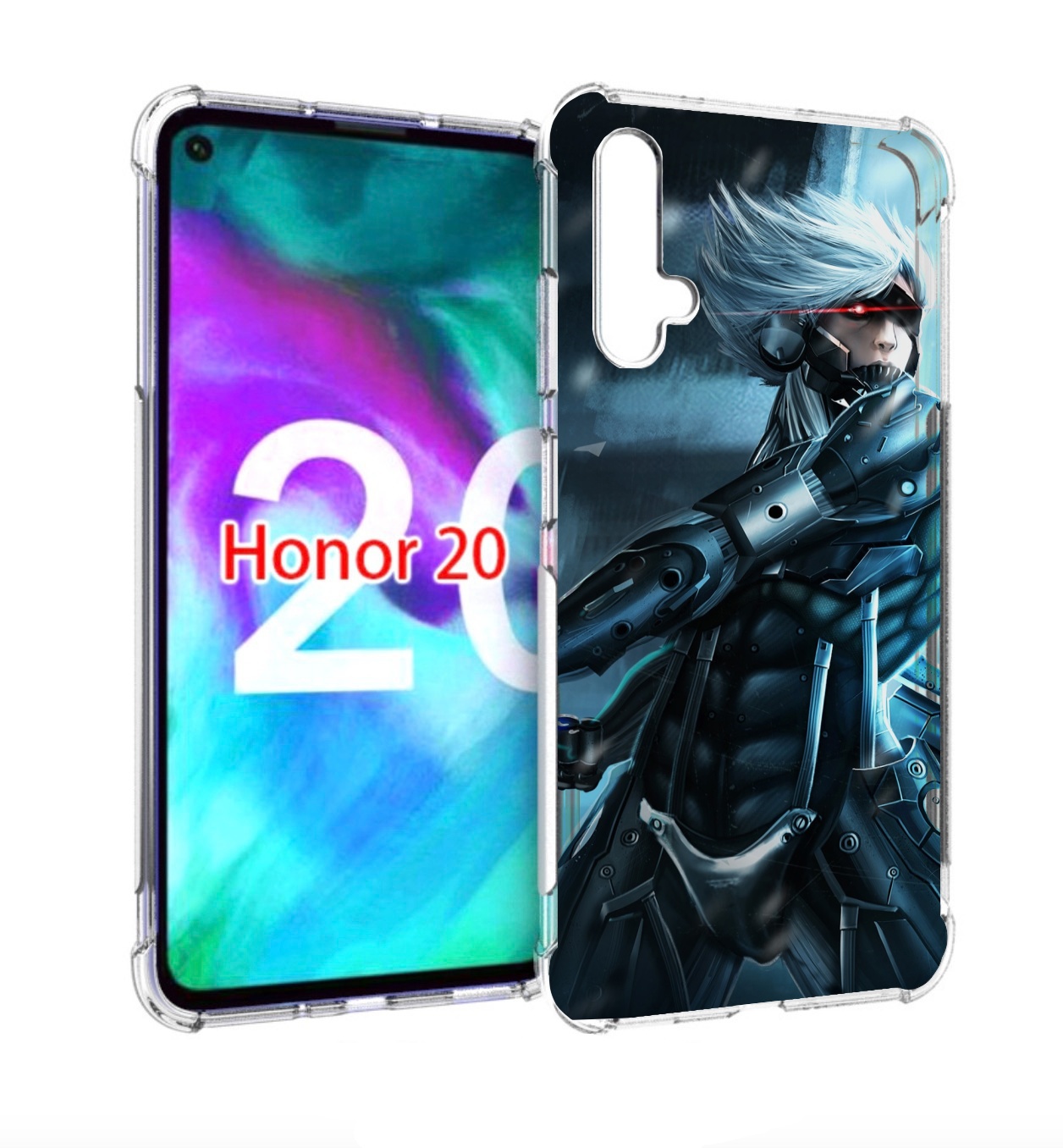

Чехол бампер MyPads Metal Gear Rising Revengeance для Honor, Прозрачный, Tocco