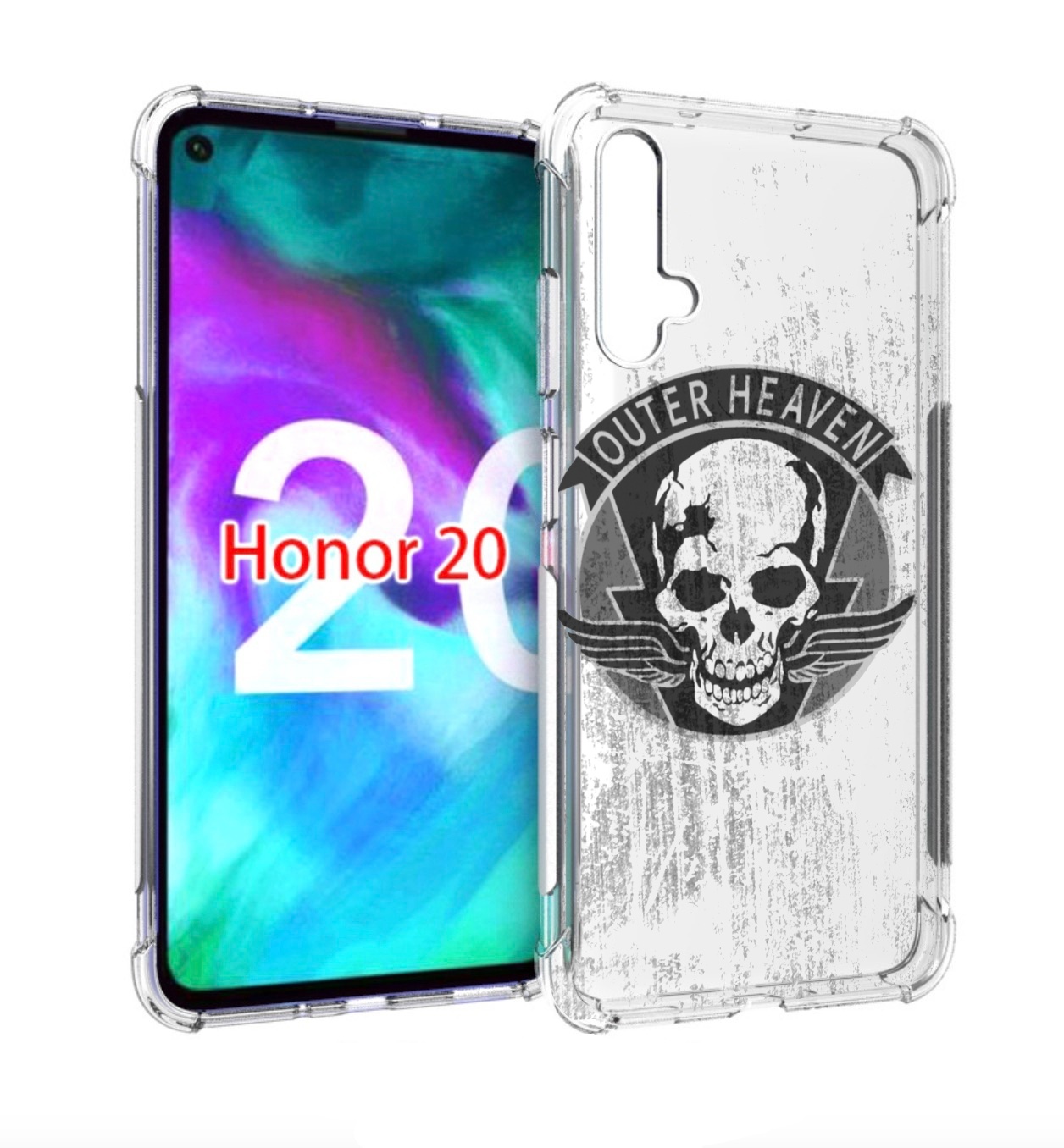

Чехол бампер MyPads Metal Gear Solid V Outer Heaven для Huawei H, Прозрачный, Tocco