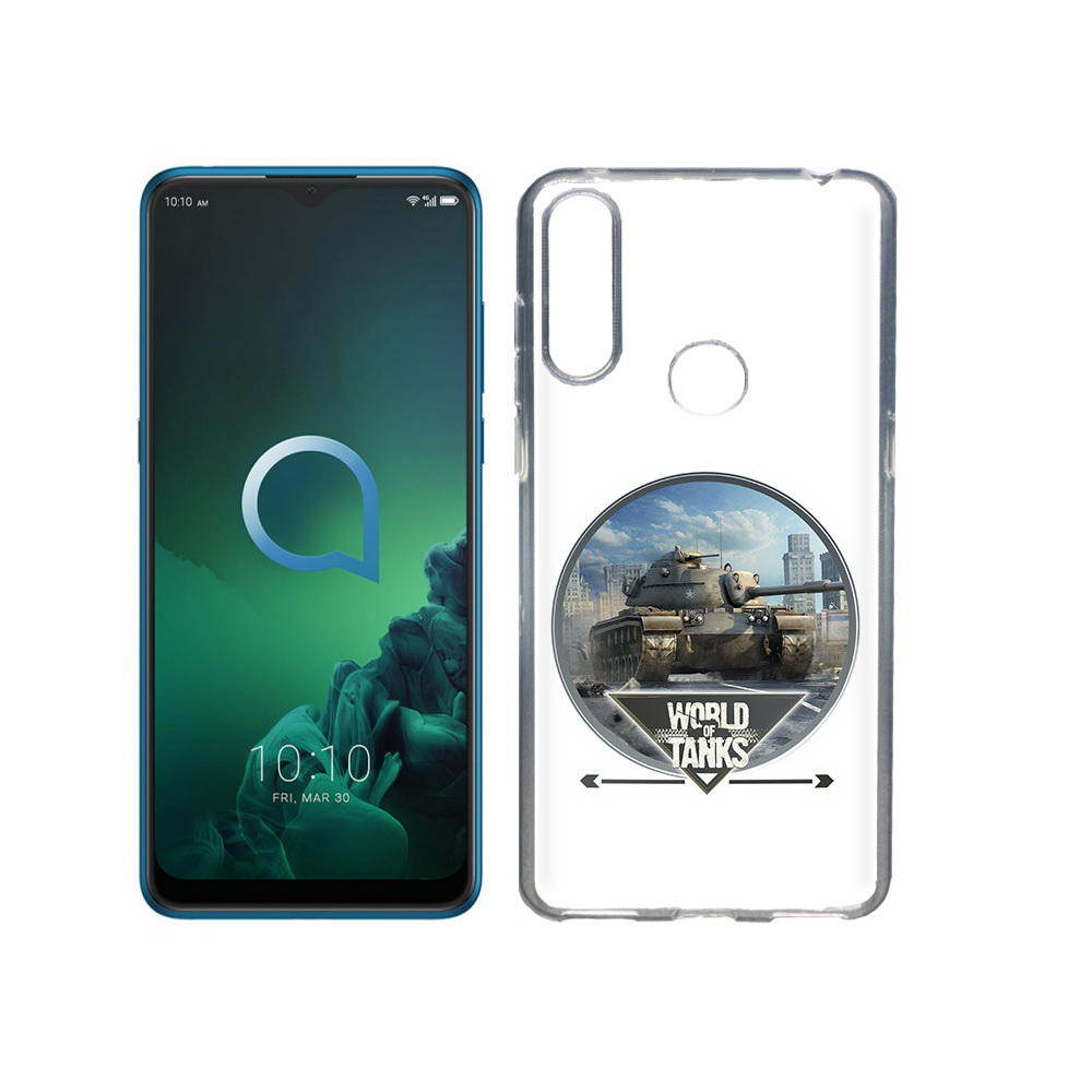 

Чехол MyPads Tocco для Alcatel 3X Мир танков (PT227136.670.119), Прозрачный, Tocco
