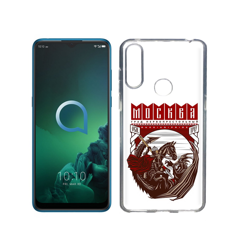 

Чехол MyPads Tocco для Alcatel 3X Москва Россия (PT227136.670.122), Прозрачный, Tocco