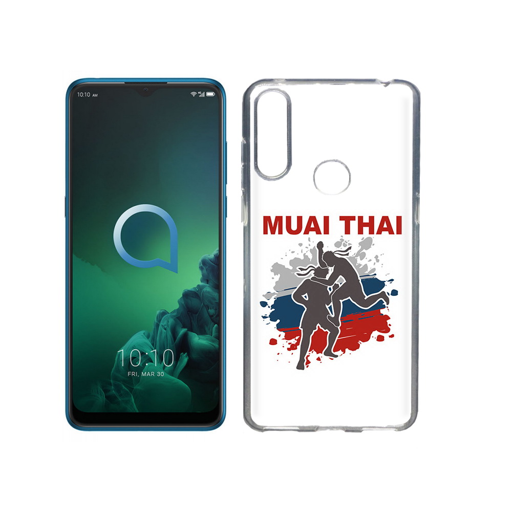 

Чехол MyPads Tocco для Alcatel 3X Муайтай (PT227136.670.123), Прозрачный, Tocco