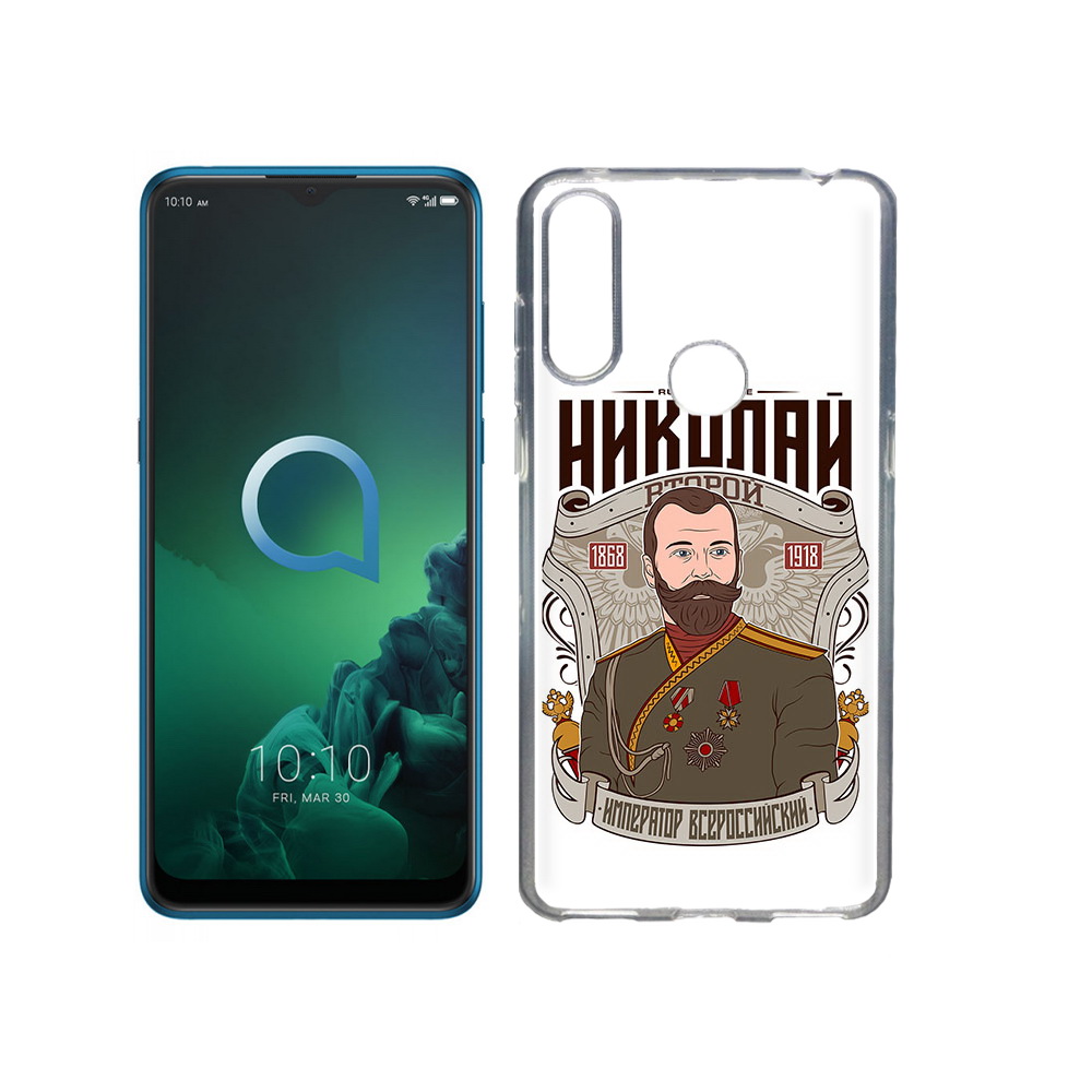 

Чехол MyPads Tocco для Alcatel 3X Николай второй (PT227136.670.125), Прозрачный, Tocco