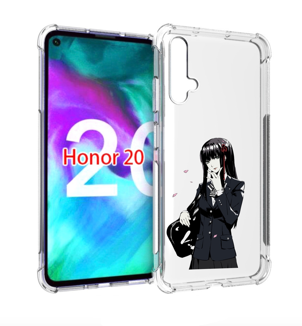 

Чехол бампер MyPads Persona 5 - Togo Hifumi для Honor 20, Прозрачный, Tocco