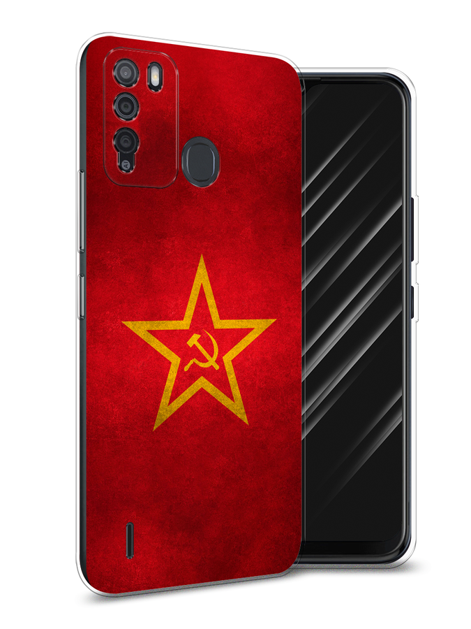 

Чехол Awog на Itel Vision 1 Pro "Красное знамя", Разноцветный, 3200350-10
