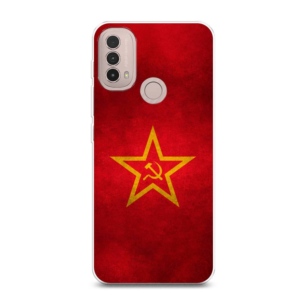 фото Силиконовый чехол "красное знамя" на lenovo k14 plus awog