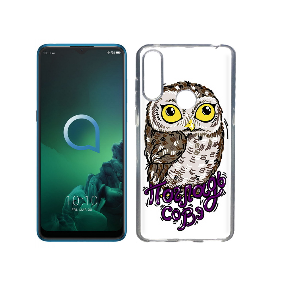 

Чехол MyPads Tocco для Alcatel 3X Погладь Совэ (PT227136.670.136), Прозрачный, Tocco