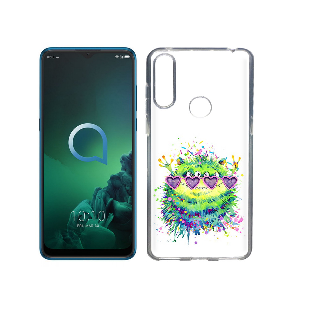 

Чехол MyPads Tocco для Alcatel 3X Пушистый персонаж (PT227136.670.142), Прозрачный, Tocco