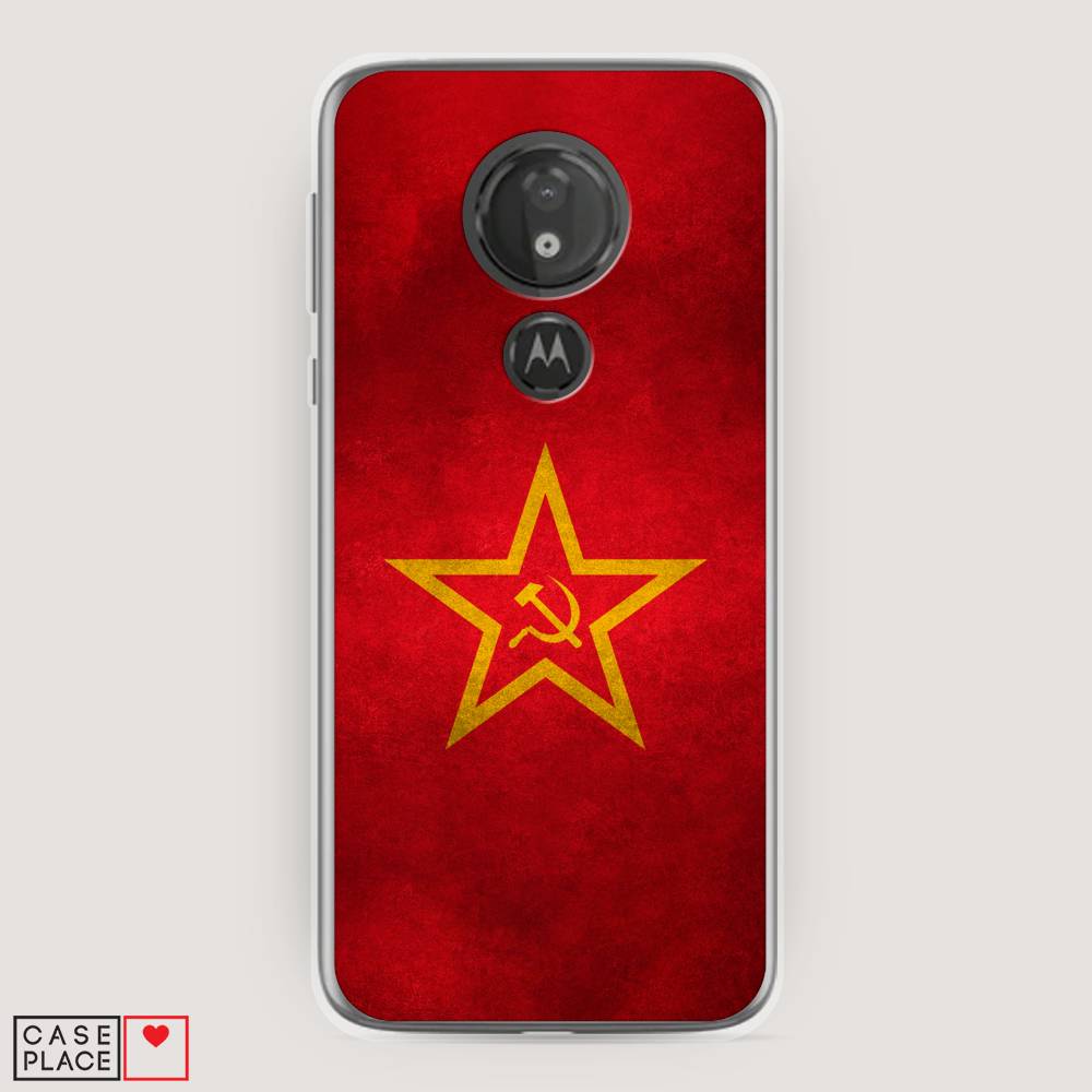 

Чехол Awog на Motorola Moto G7 Power / Моторола Мото G7 Power "Красное знамя", Разноцветный, 241350-10