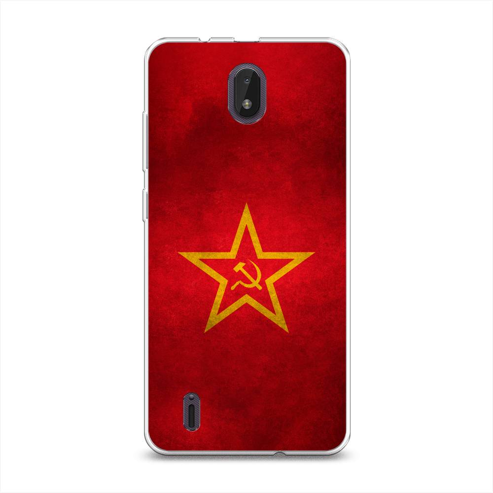 

Чехол Awog на Nokia C01 Plus / Нокиа C01 Плюс "Красное знамя", Разноцветный, 125250-10