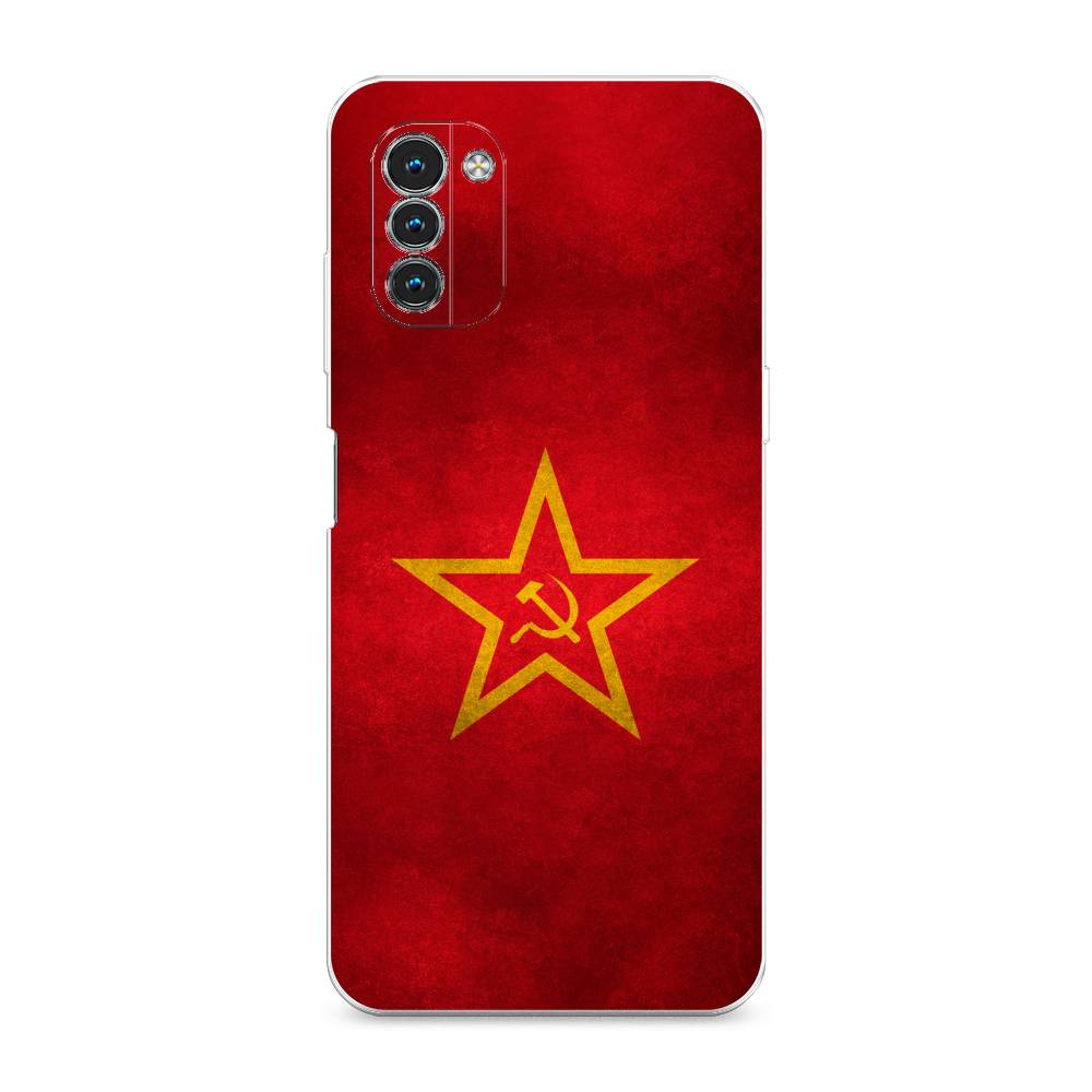 фото Силиконовый чехол "красное знамя" на nokia g11 awog