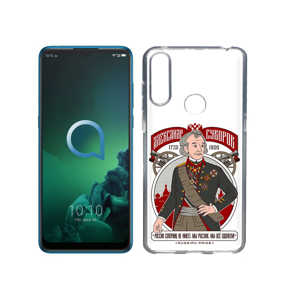 

Чехол MyPads Tocco для Alcatel 3X Суворов (PT227136.670.164), Прозрачный, Tocco