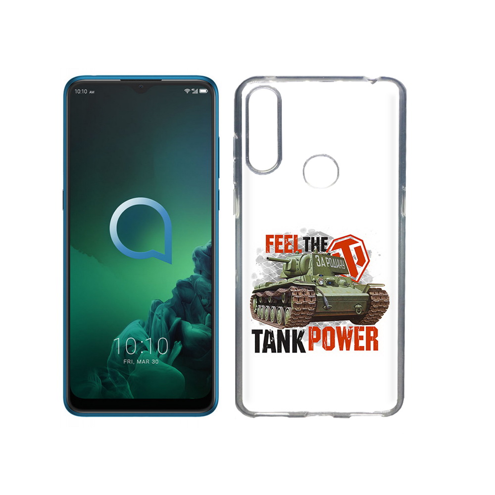 

Чехол MyPads Tocco для Alcatel 3X Танк (PT227136.670.169), Прозрачный, Tocco