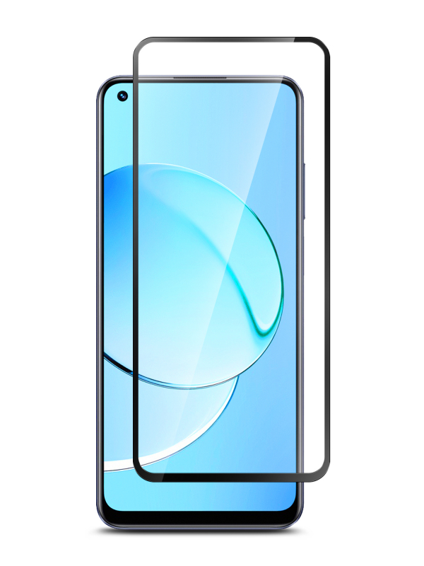 

Защитное стекло Borasco Tempered Glass для Realme 10 Black, Realme 10