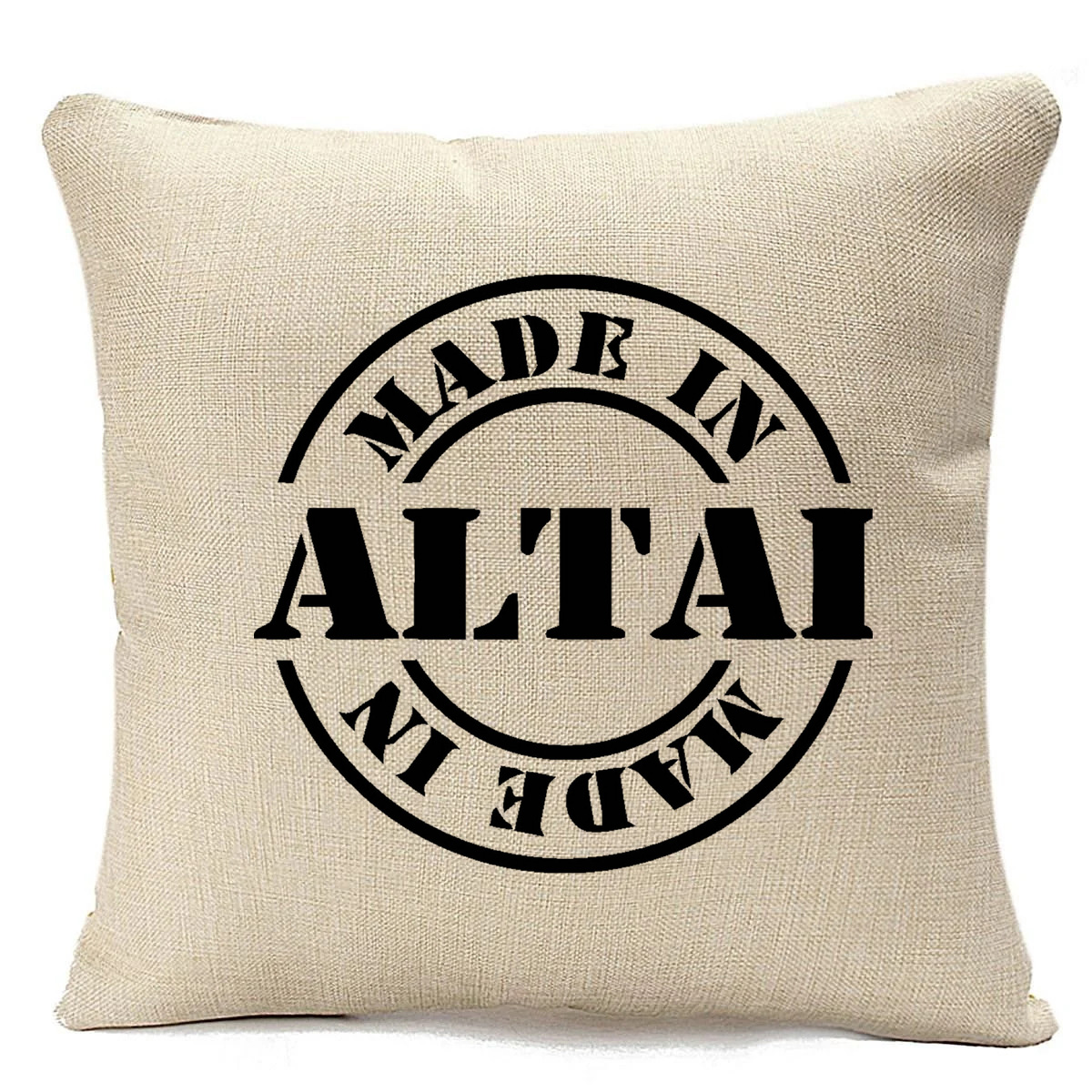фото Подушка бежевая coolpodarok made in altai (сделанно на алтае)