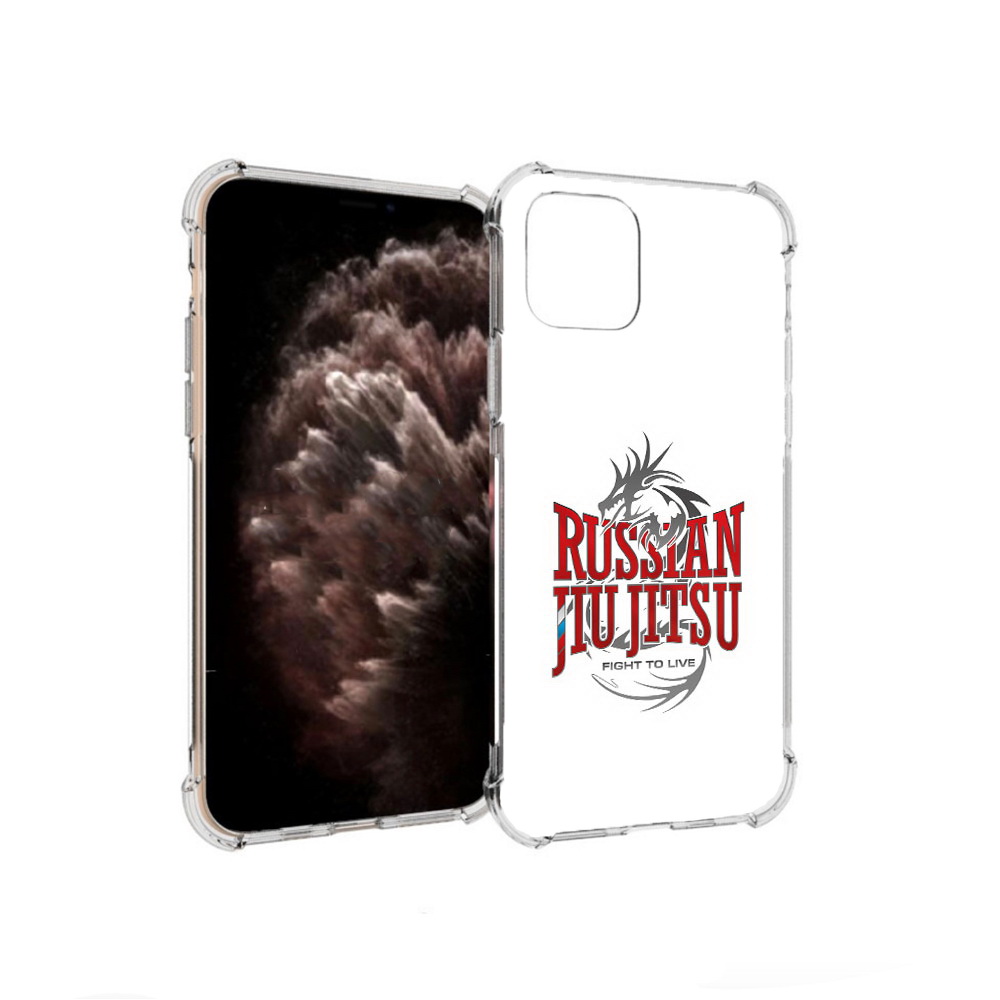 

Чехол MyPads Tocco для Apple iPhone 11 Pro джиу джитсу, Прозрачный, Tocco