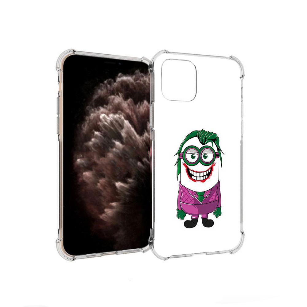 

Чехол MyPads Tocco для Apple iPhone 11 Pro джокер миньон, Прозрачный, Tocco
