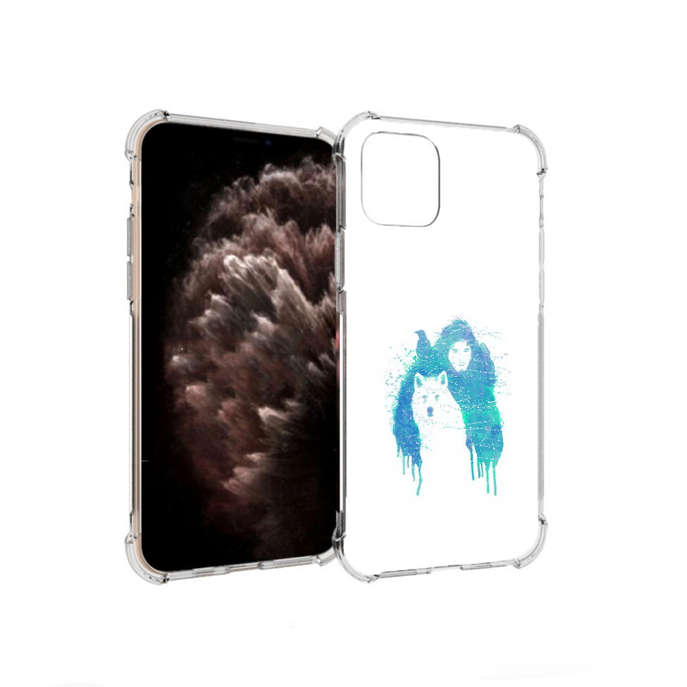 

Чехол MyPads Tocco для Apple iPhone 11 Pro джон сноу, Прозрачный, Tocco