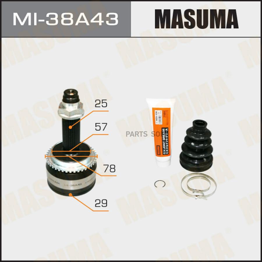 

ШРУС наруж. ком/кт MASUMA mi38a43