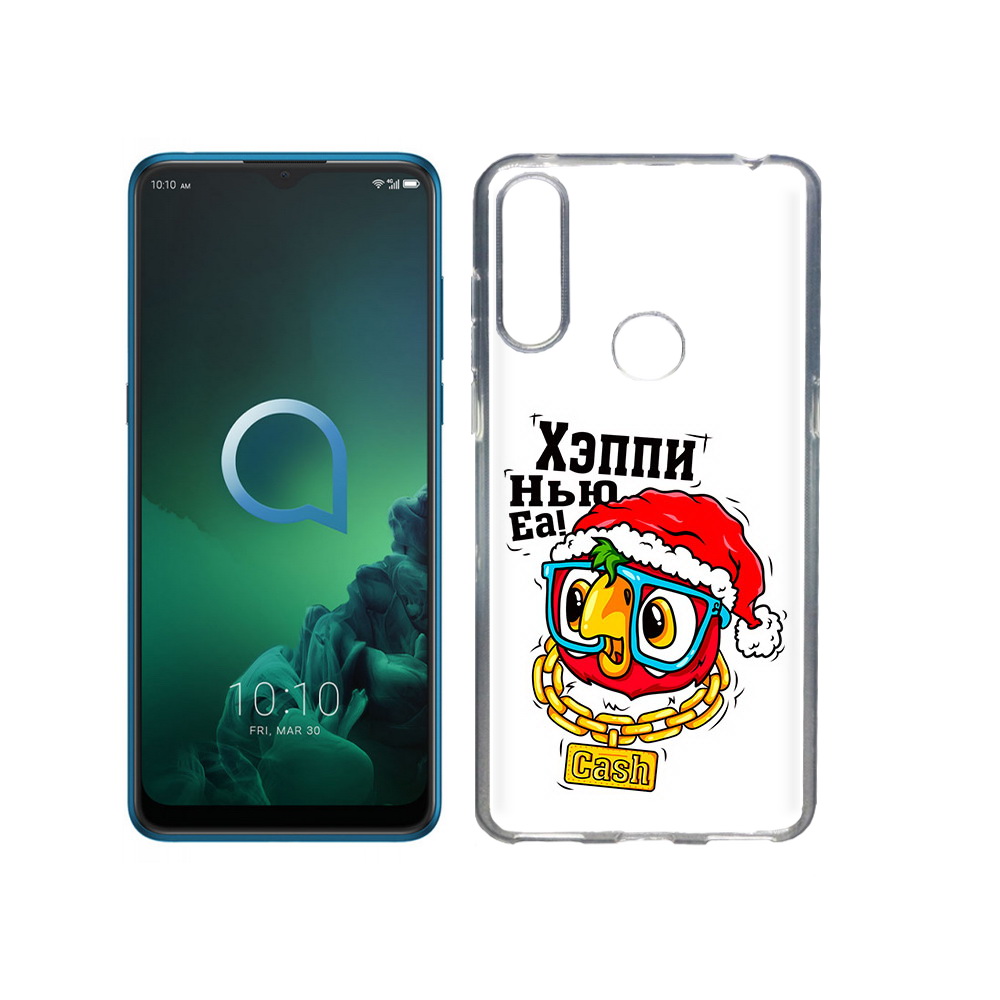 

Чехол MyPads Tocco для Alcatel 3X Хэппи нью еа (PT227136.670.196), Прозрачный, Tocco