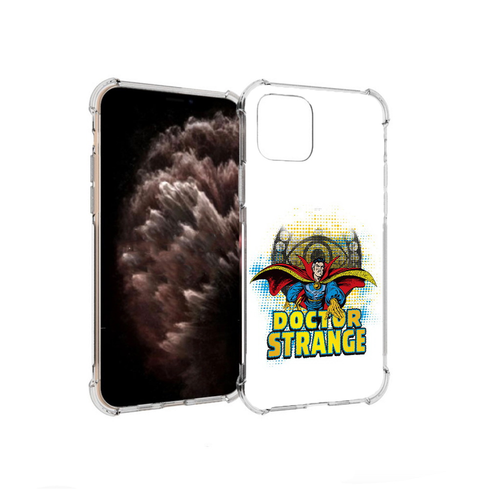 

Чехол MyPads Tocco для Apple iPhone 11 Pro доктор стренж рисунок, Прозрачный, Tocco