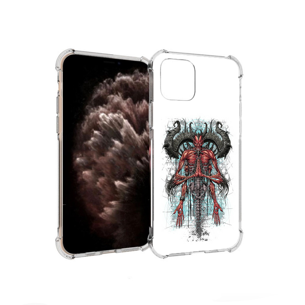 

Чехол MyPads Tocco для Apple iPhone 11 Pro дьявол, Прозрачный, Tocco