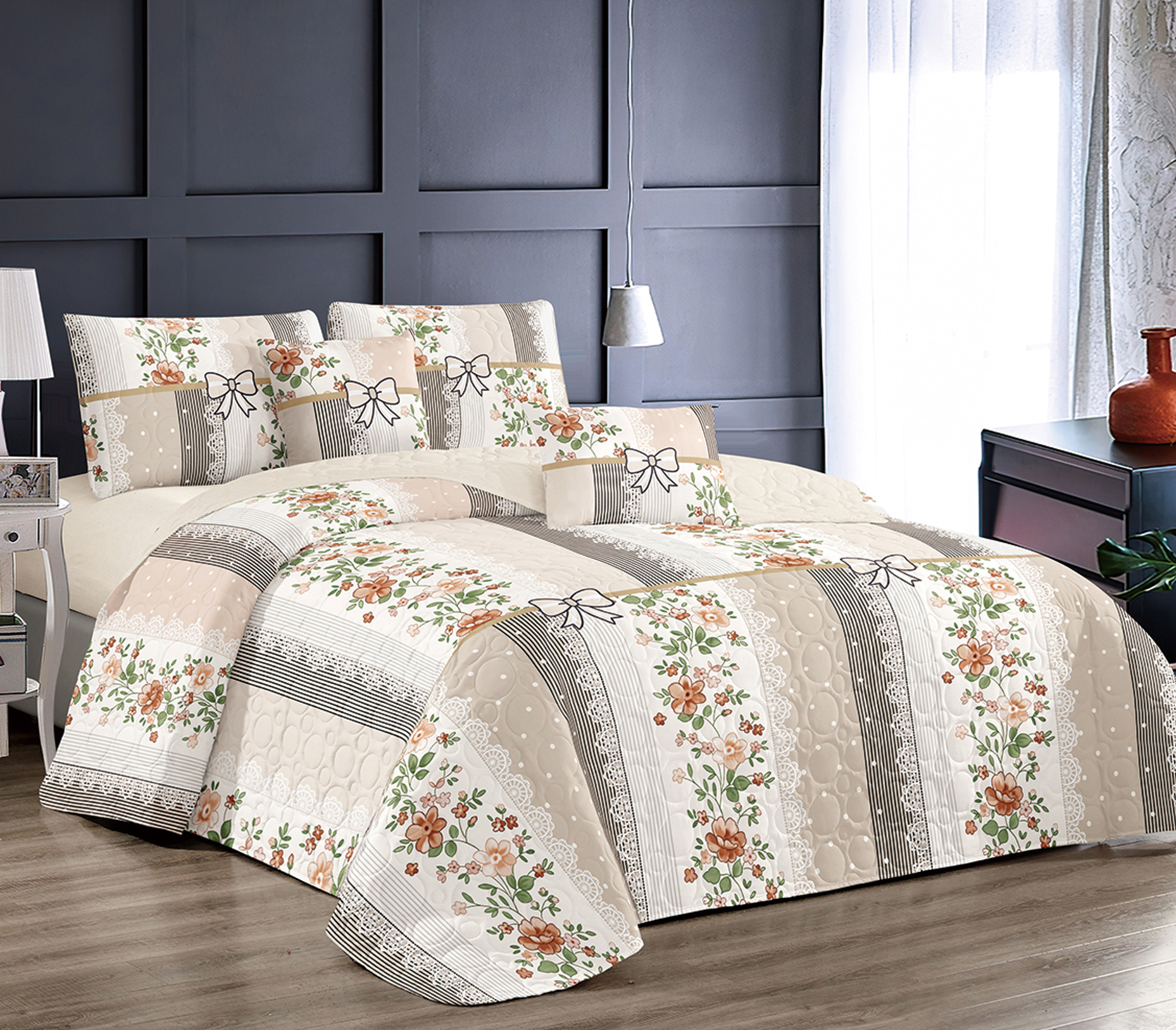 

Комплект постельного белья Tango 1,5-спальное DF01-489 код1110, Микросатин, 50x70 и 70x70