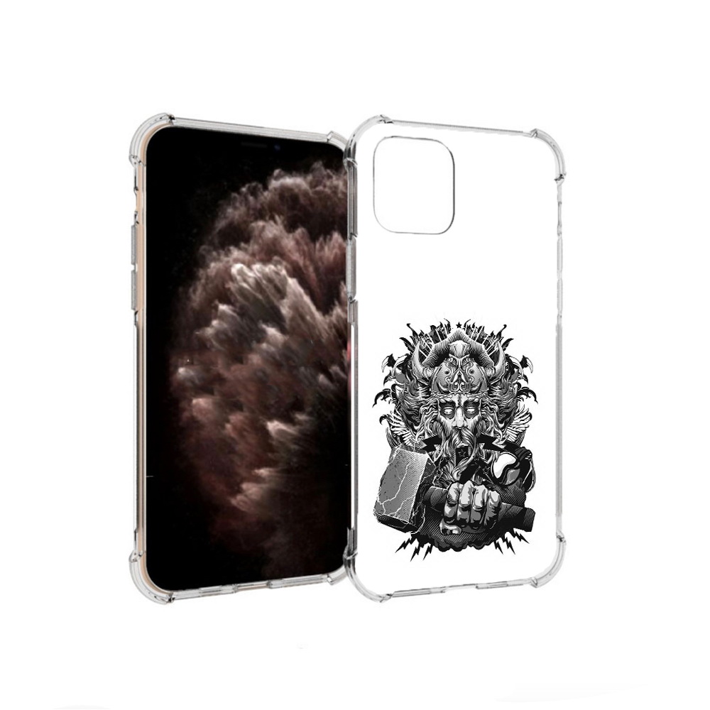 

Чехол MyPads Tocco для Apple iPhone 11 Pro злой тор, Прозрачный, Tocco