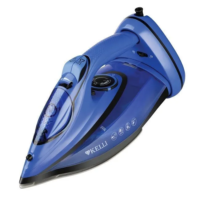 

Утюг KELLI KL-1650С синий; черный, KL-1650С