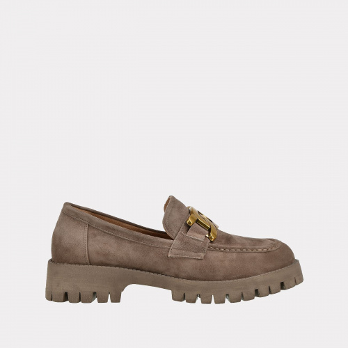 

Лоферы женские Versiya shop PW1176A-82261 бежевые 40 RU, Бежевый, PW1176A-82261