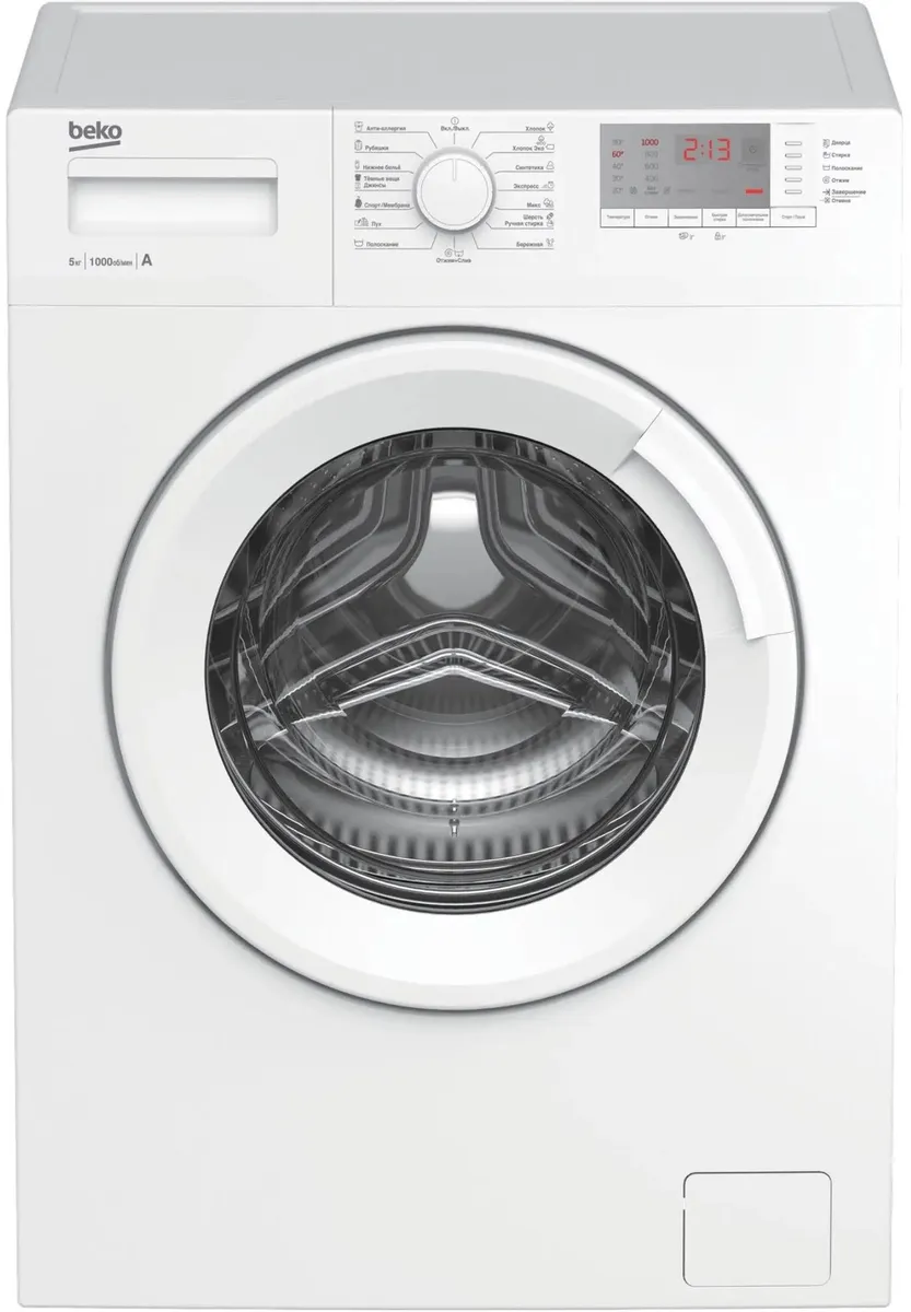 

Стиральная машина Beko WRS5512BWW белый, WRS5512BWW