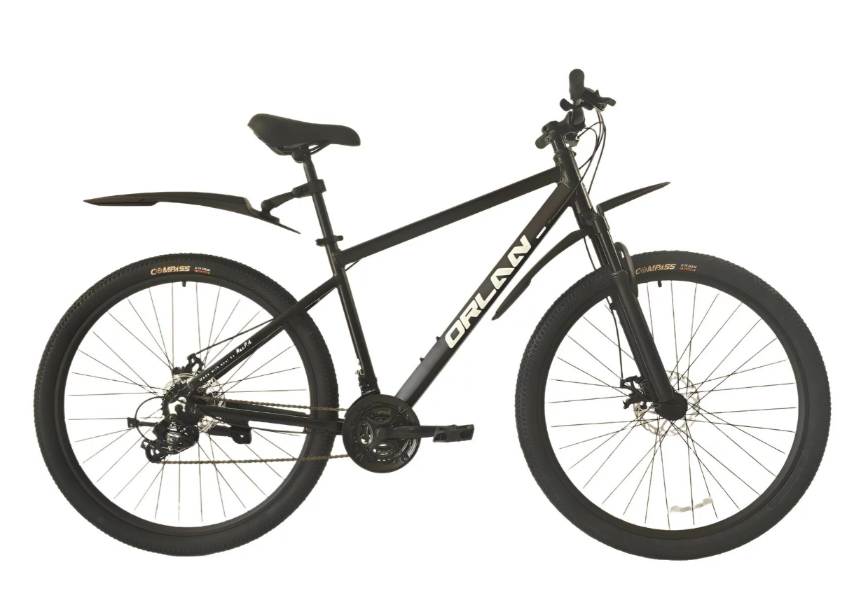 Велосипед ORLAN WING 29 SHIFT 30 черный алюминий размер 20 рост 180 2024 2855700₽