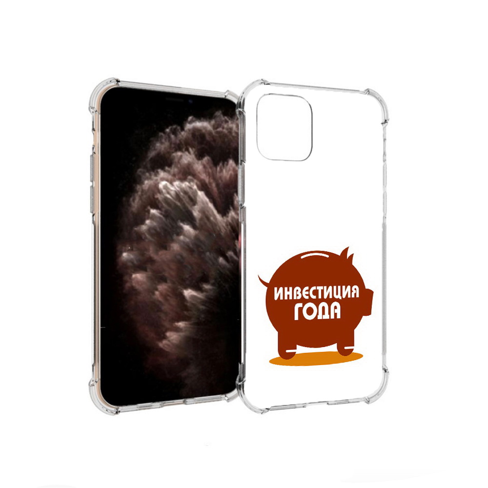 

Чехол MyPads Tocco для Apple iPhone 11 Pro инвестиция, Прозрачный, Tocco
