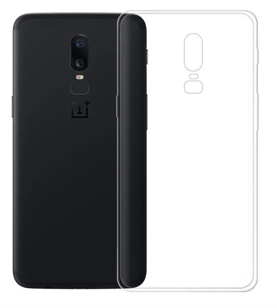 

Чехол силиконовый для OnePlus 6, X-CASE, прозрачный