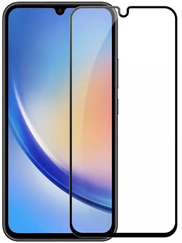 

Защитное стекло для Samsung Galaxy A34 Full Glue Black, Galaxy A34