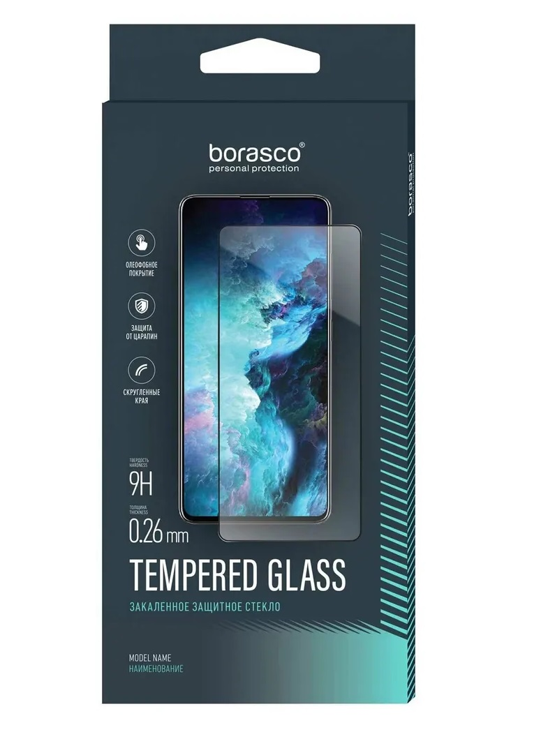 

Защитное стекло Borasco Tempered Glass для Poco F5 Full Glue Black, Poco F5