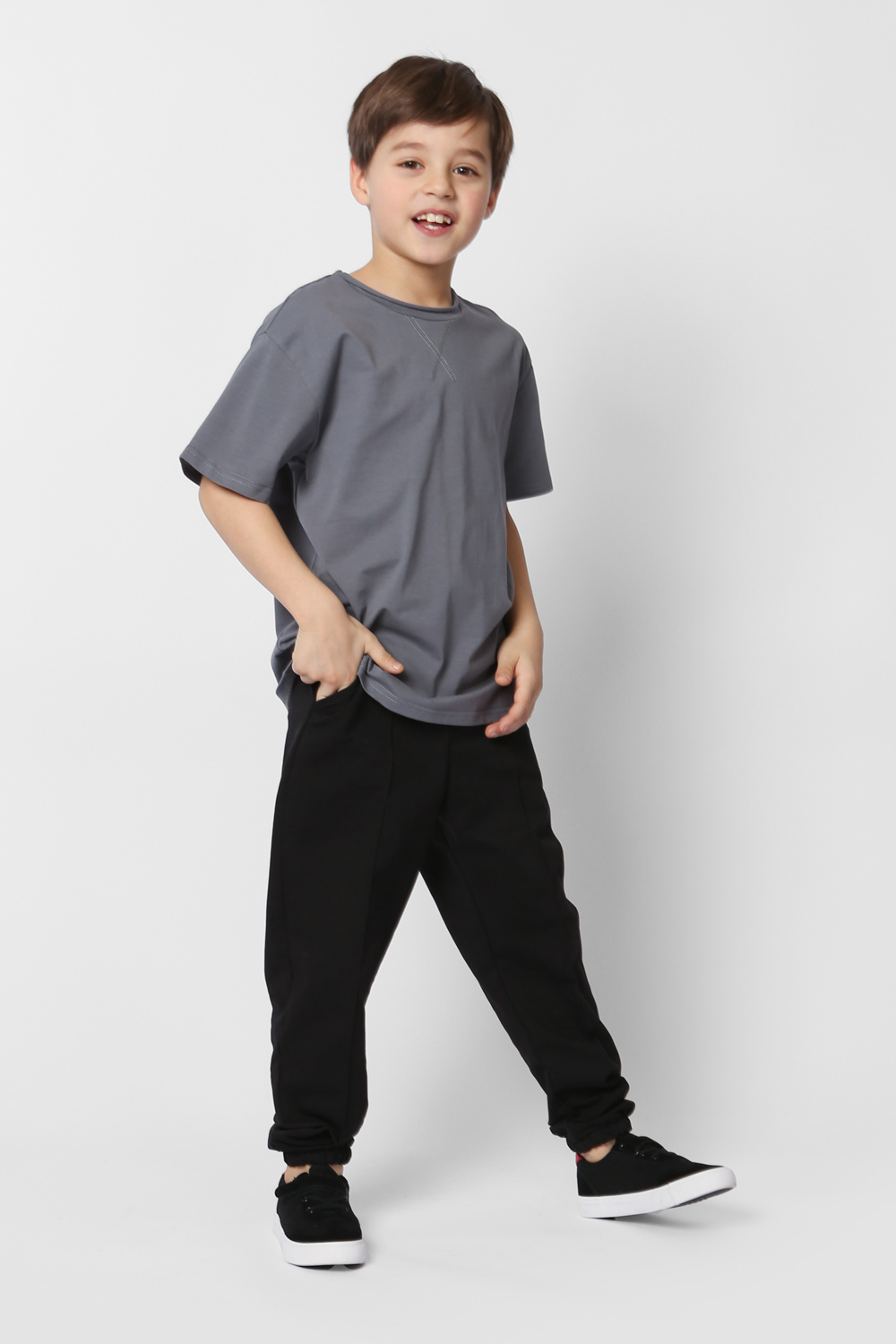 

Футболка детская Prime Baby PFU01502GRY23, серый, 98, PFU01502GRY23