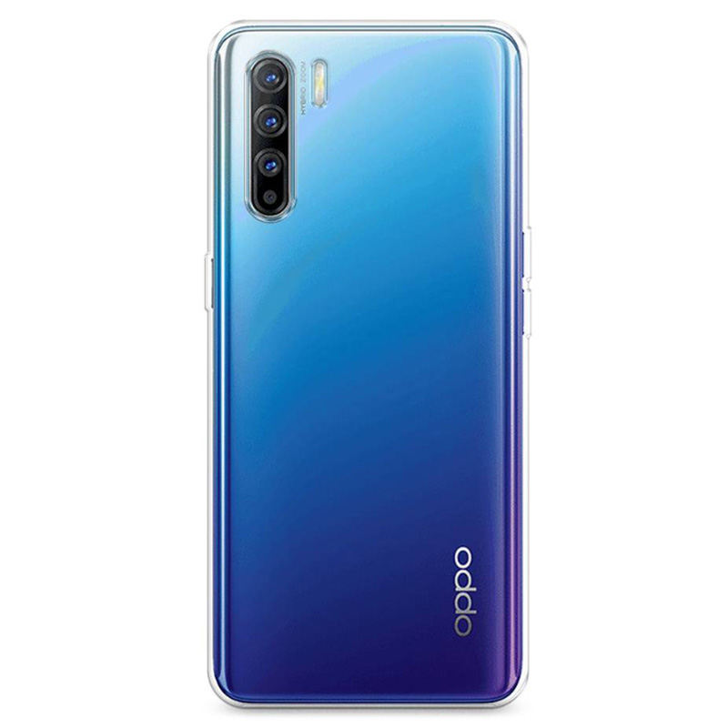 

Чехол силиконовый для OPPO Reno 3, X-CASE, прозрачный