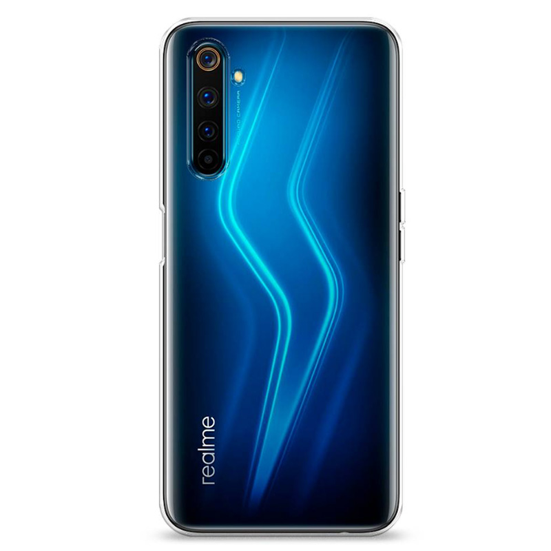 

Чехол силиконовый для Realme 6 Pro, X-CASE, прозрачный