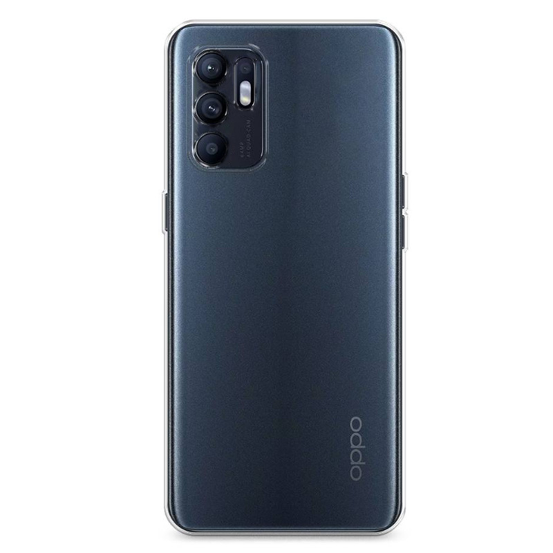 

Чехол силиконовый для OPPO Reno 6 (5G), X-CASE, прозрачный