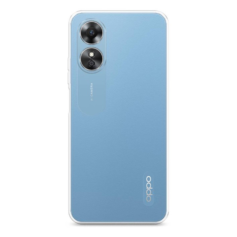 

Чехол силиконовый для OPPO A17/A17k, с защитой камеры, X-CASE, прозрачный