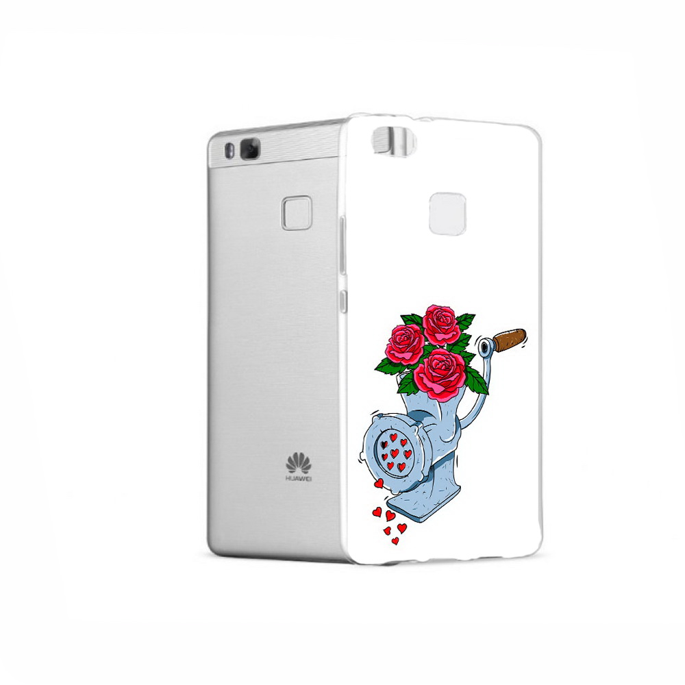 

Чехол MyPads Tocco для Huawei P9 Цветочные сердца, Прозрачный, Tocco